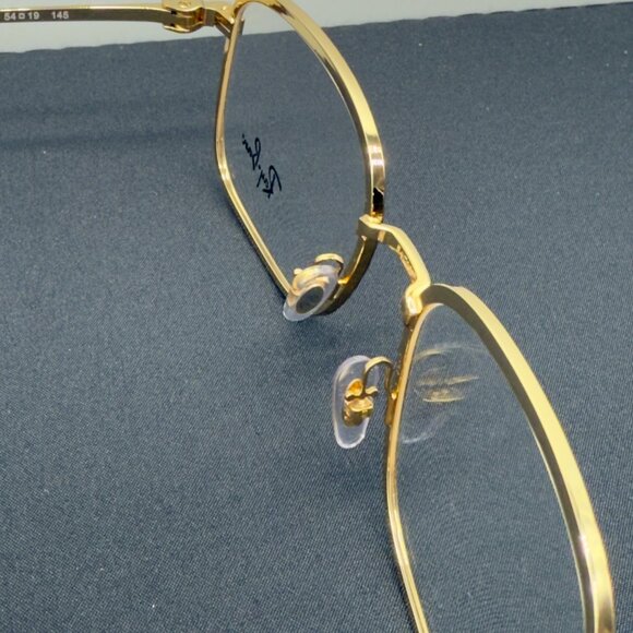 Ray Ban Eyeglasses Frame RB6495 2945 Havana on Gold 54-19-145 RX Able with Case - Picture 9 of 13